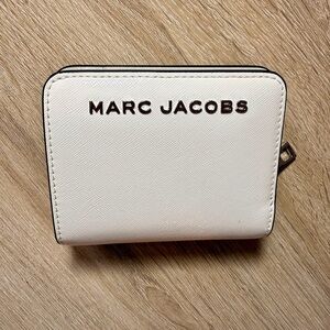 #81
Marc Jacobs White Wallet with Black Trim